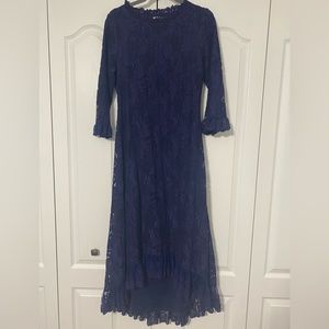 Navy blue dress